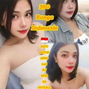 390 Bunga JB Escort Model