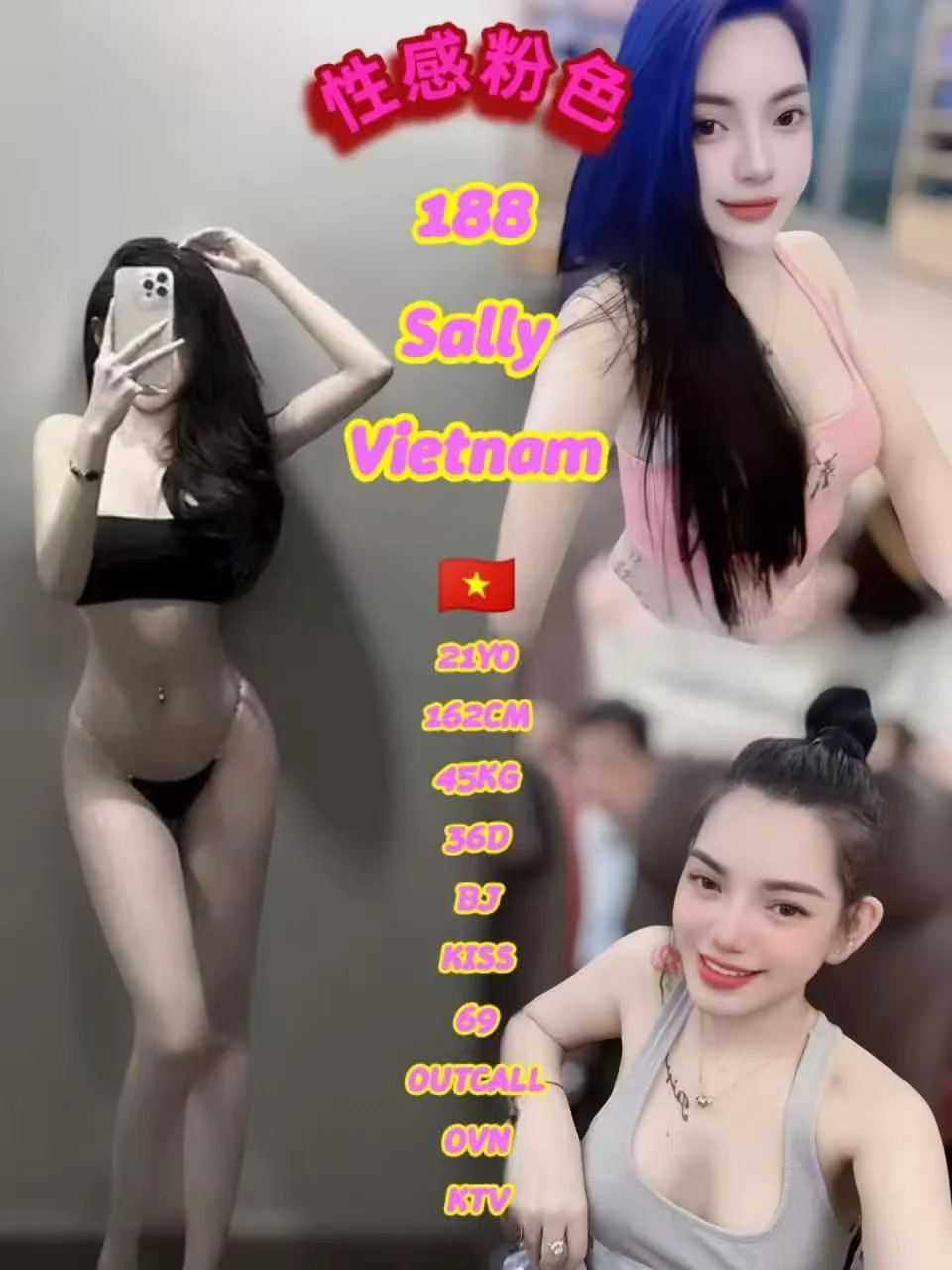 188 Sally JB Escort Model