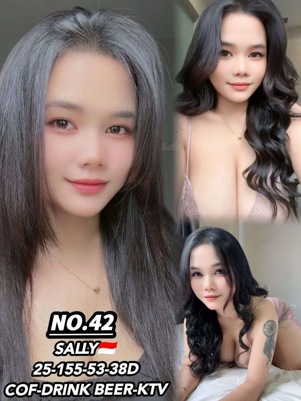 42 Sally JB Escort Model