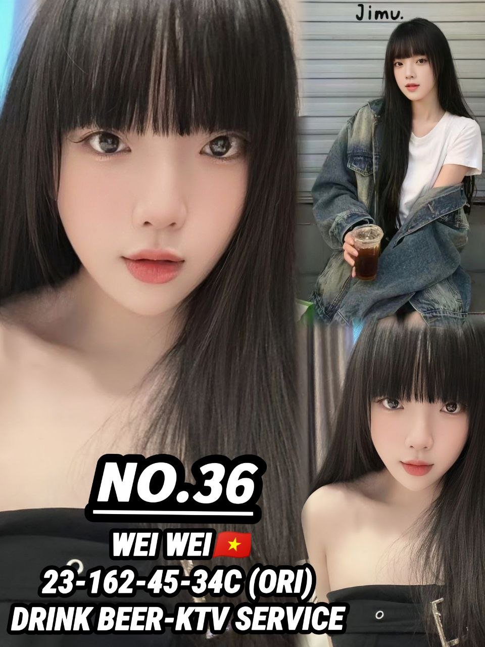 36 Wei Wei JB Escort Model