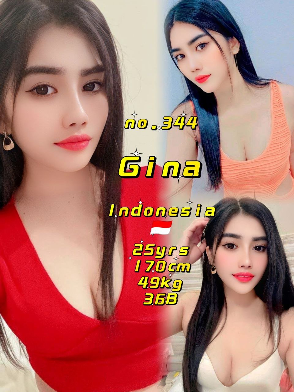 Gina JB Escort Model