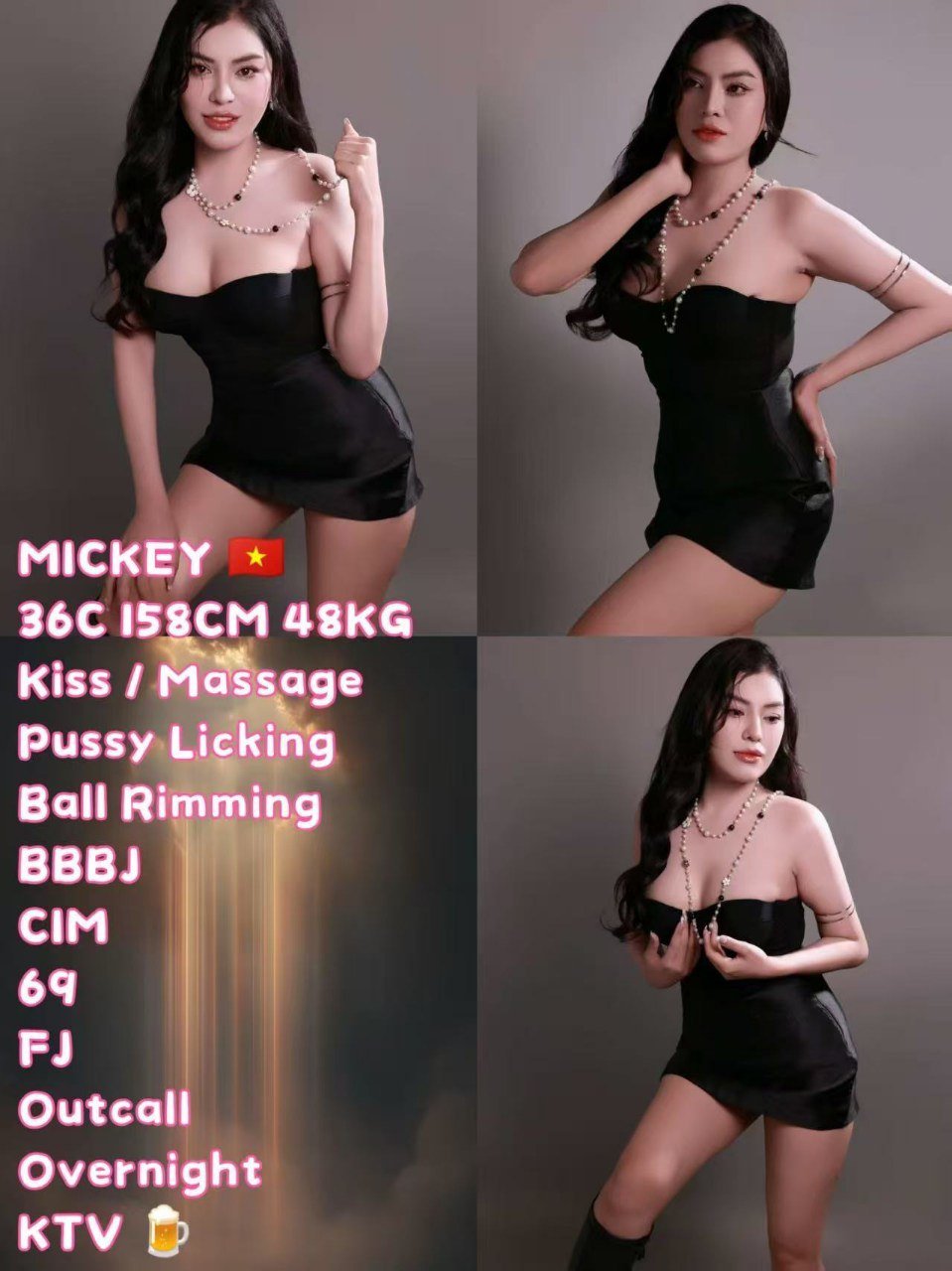 Mickey JB Escort Model