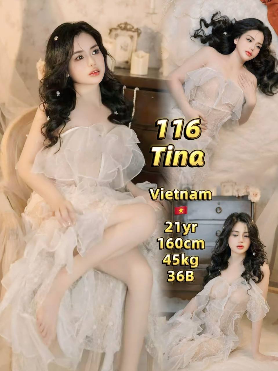 Tina JB Escort Model