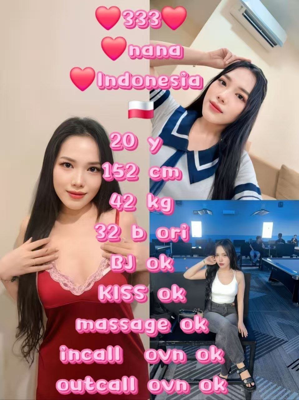 333 nana JB Escort Model