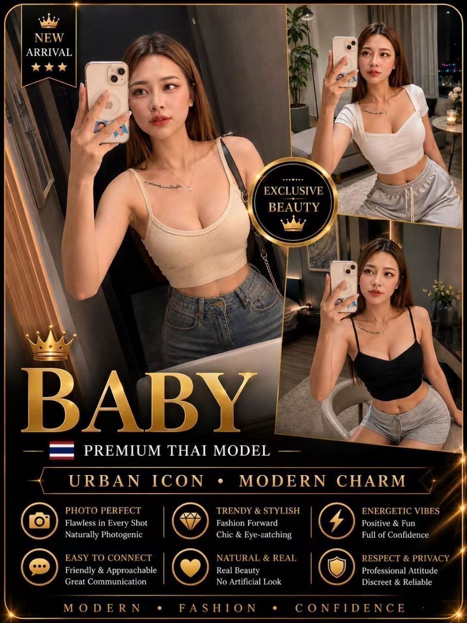Baby JB Escort Model