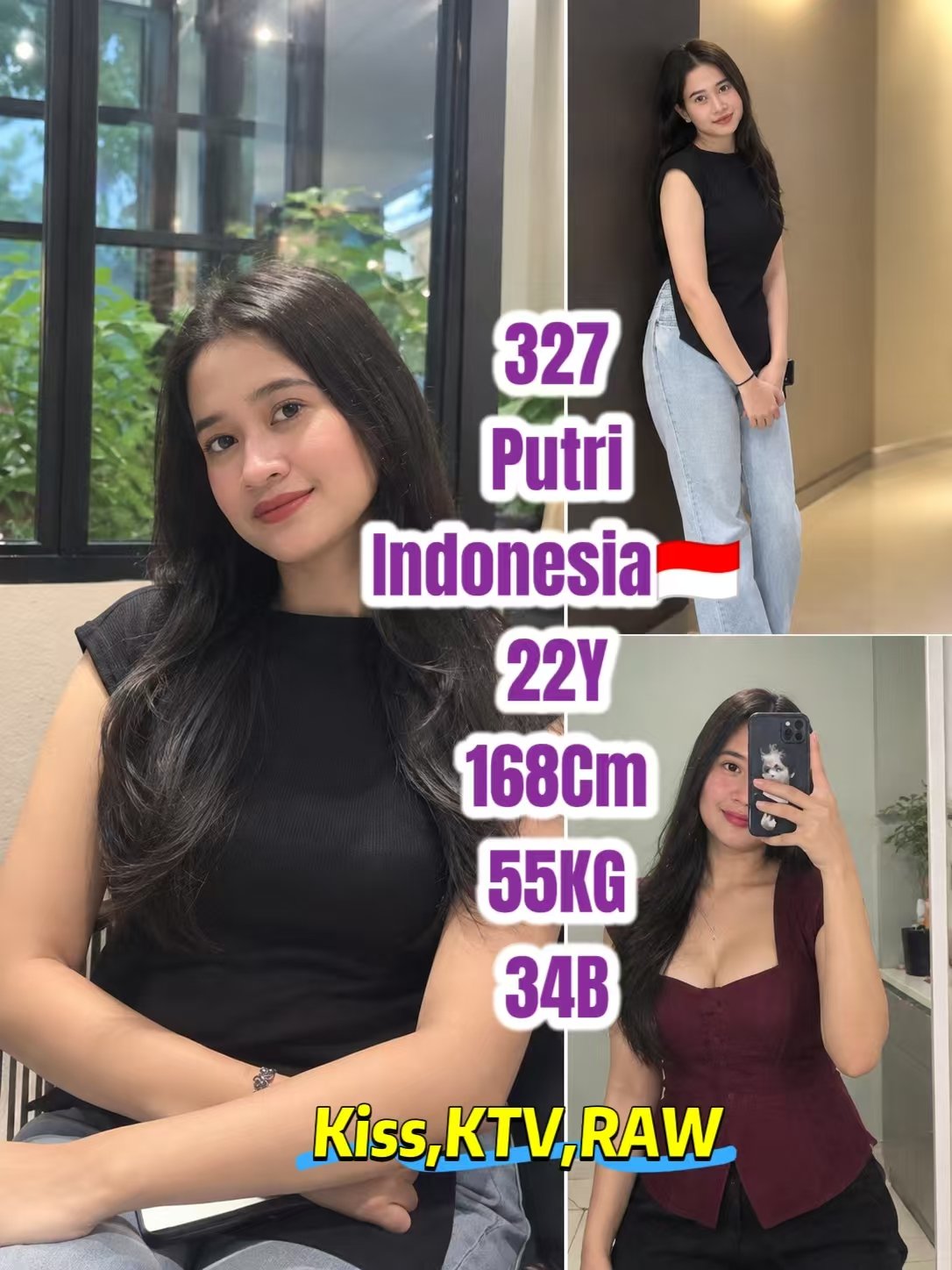 327 Putri JB Escort Model