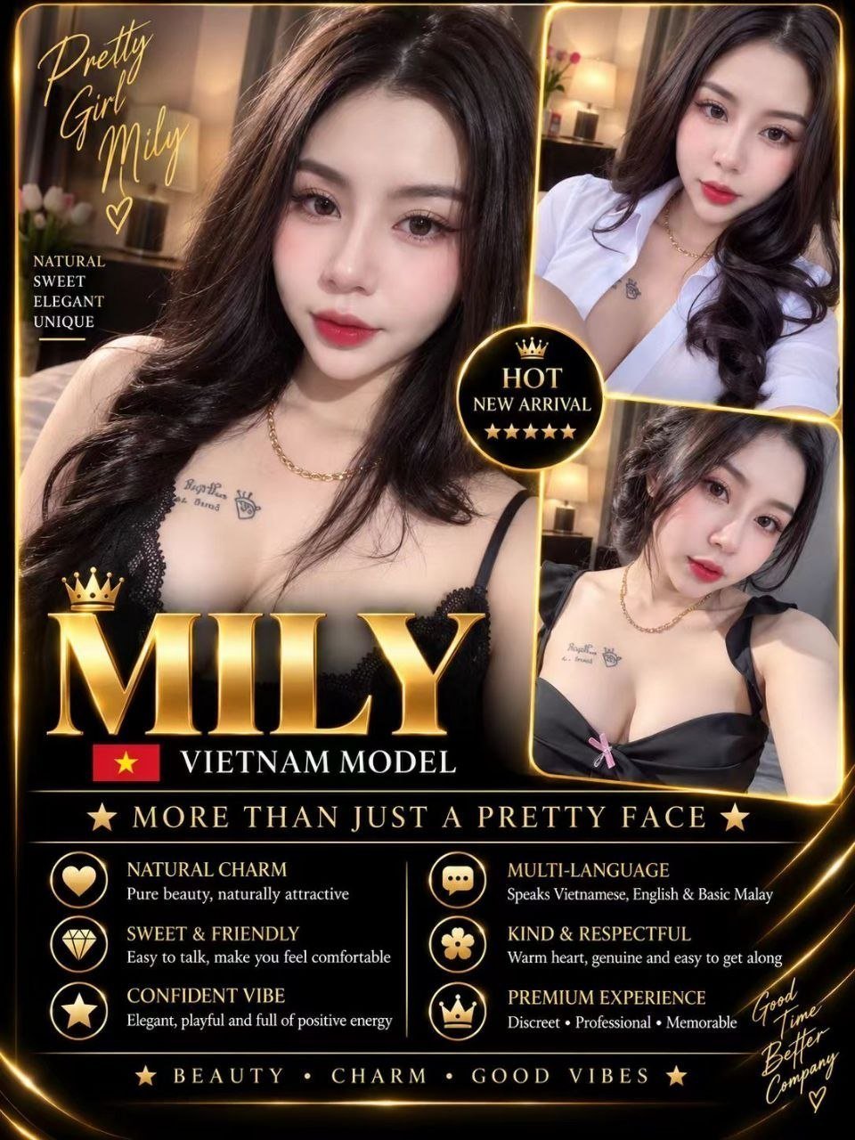 Mily JB Escort Model